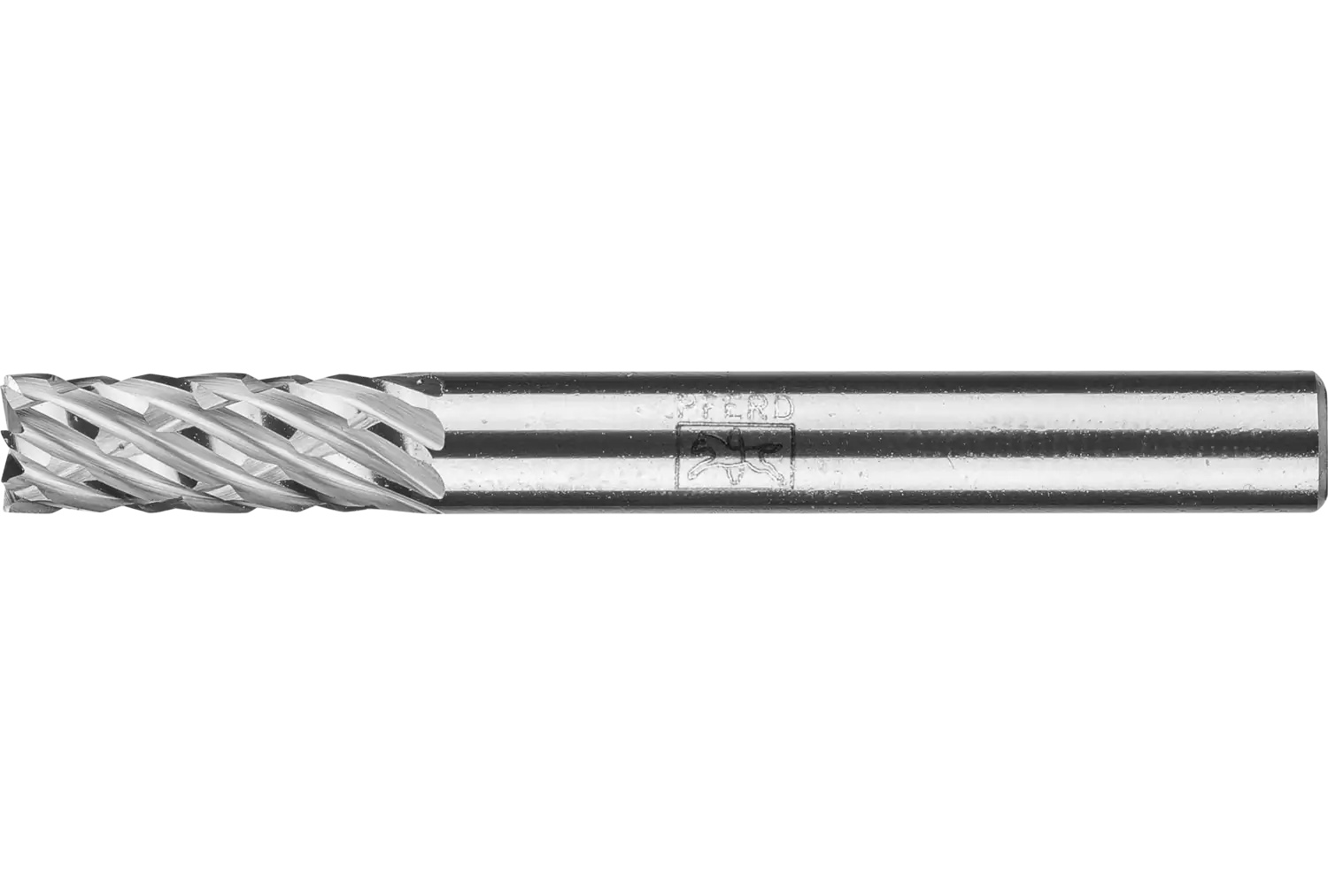 Picture of Pferd Carbide Bur SB-1 Cylindrical End Cut OMNI Double Cut 1/4" x 5/8" x 1/4" Shank